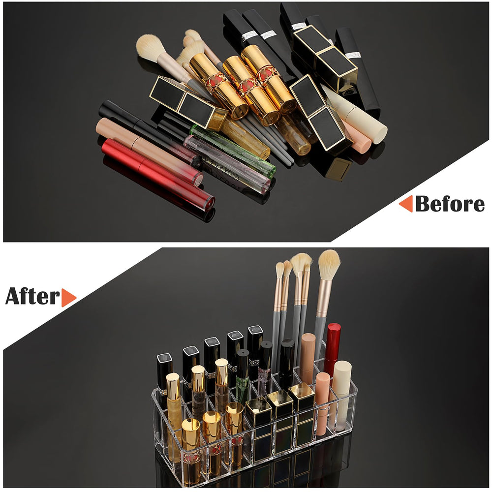 ELLDOO tall storage suits larger lip products and brushes.
