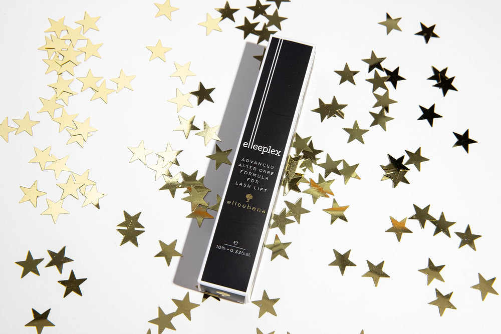 Elleebana Elleeplex ingredients close-up highlighting amino acids and plant extracts.