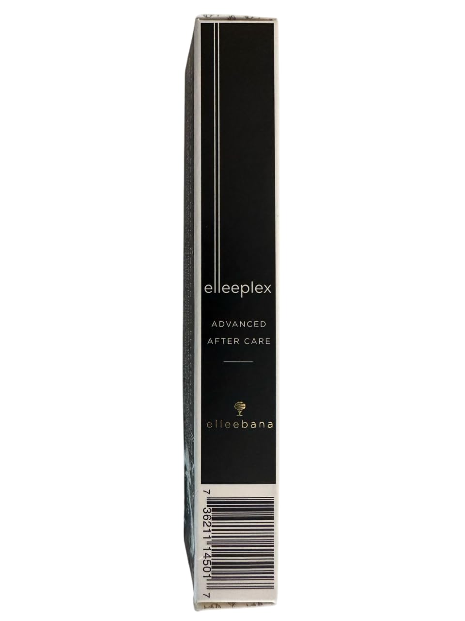 Vegan and cruelty-free branding visible on Elleebana packaging.