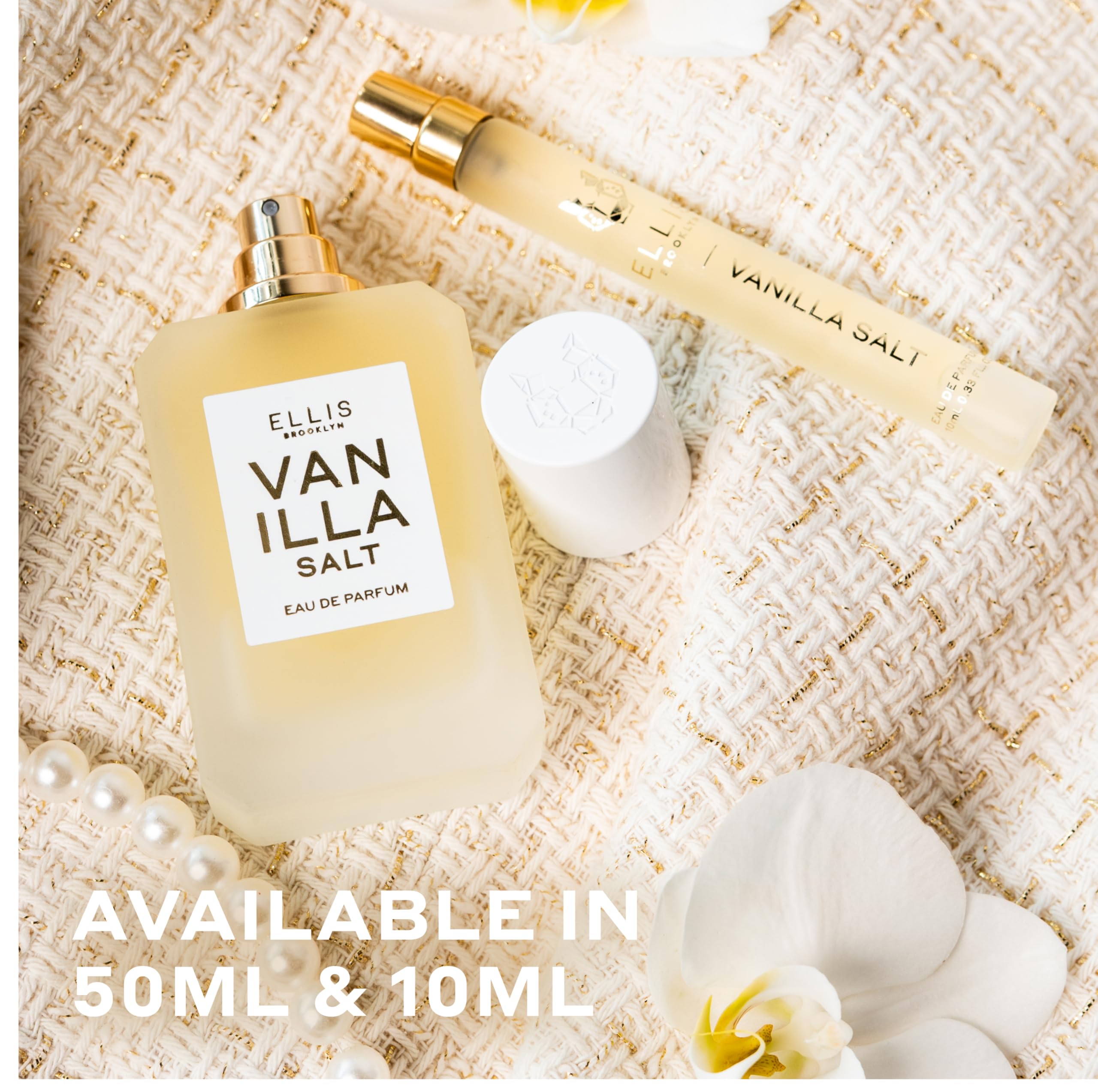 Ellis Brooklyn Vanilla Salt packaging design showing modern, cruelty-free branding.