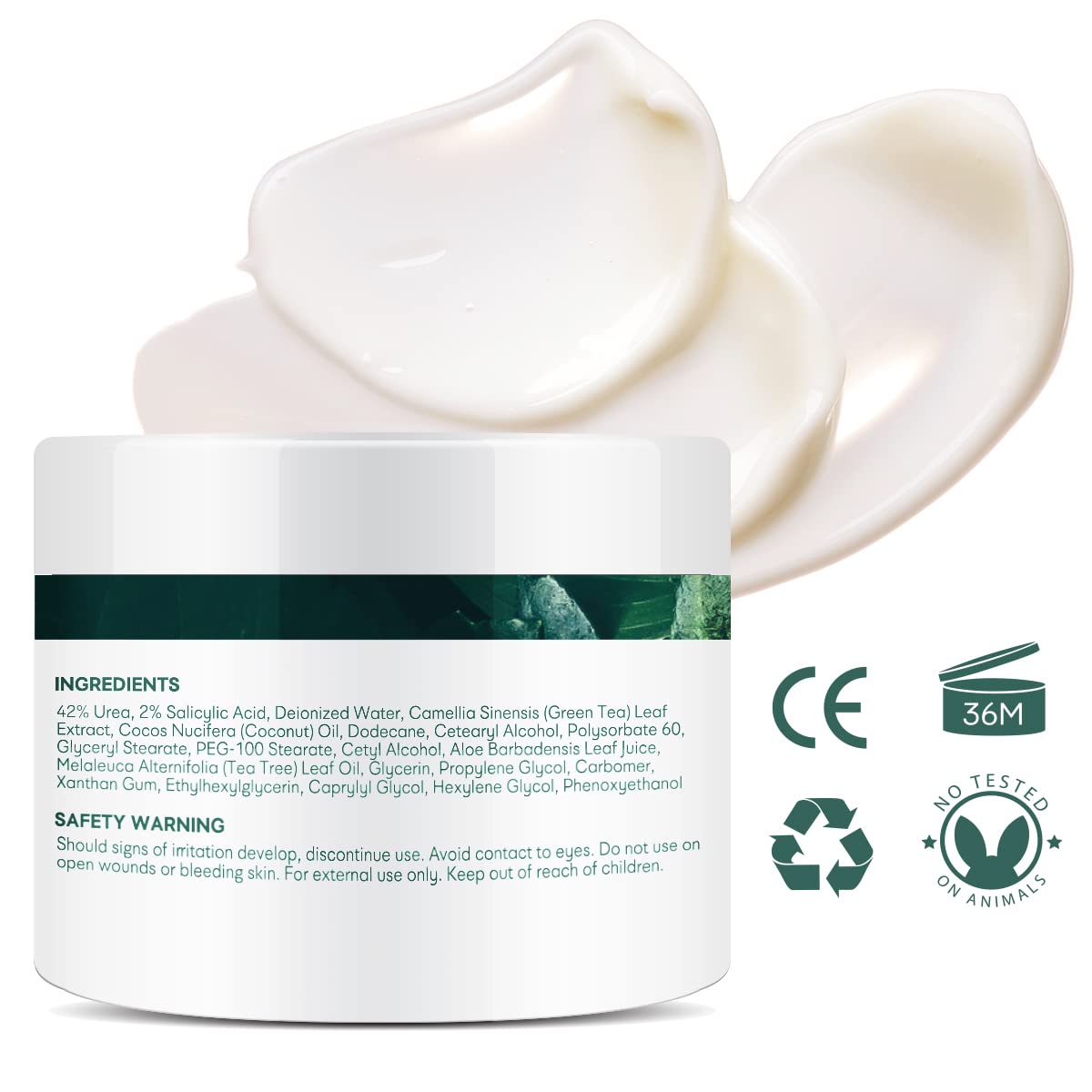 Ellocy Urea Crema para pies: cuidado diario para talones suaves.