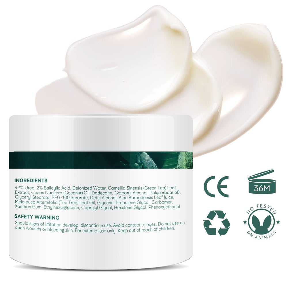 Ellocy Urea Crema para pies: cuidado diario para talones suaves.