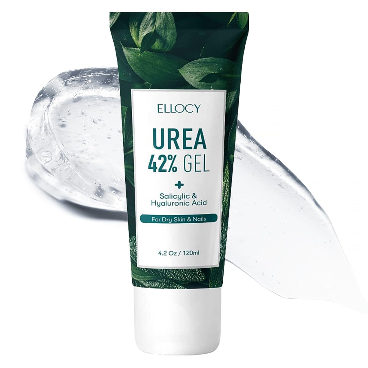 Ellocy gel con urea 42% para talones agrietados, suaviza la piel.