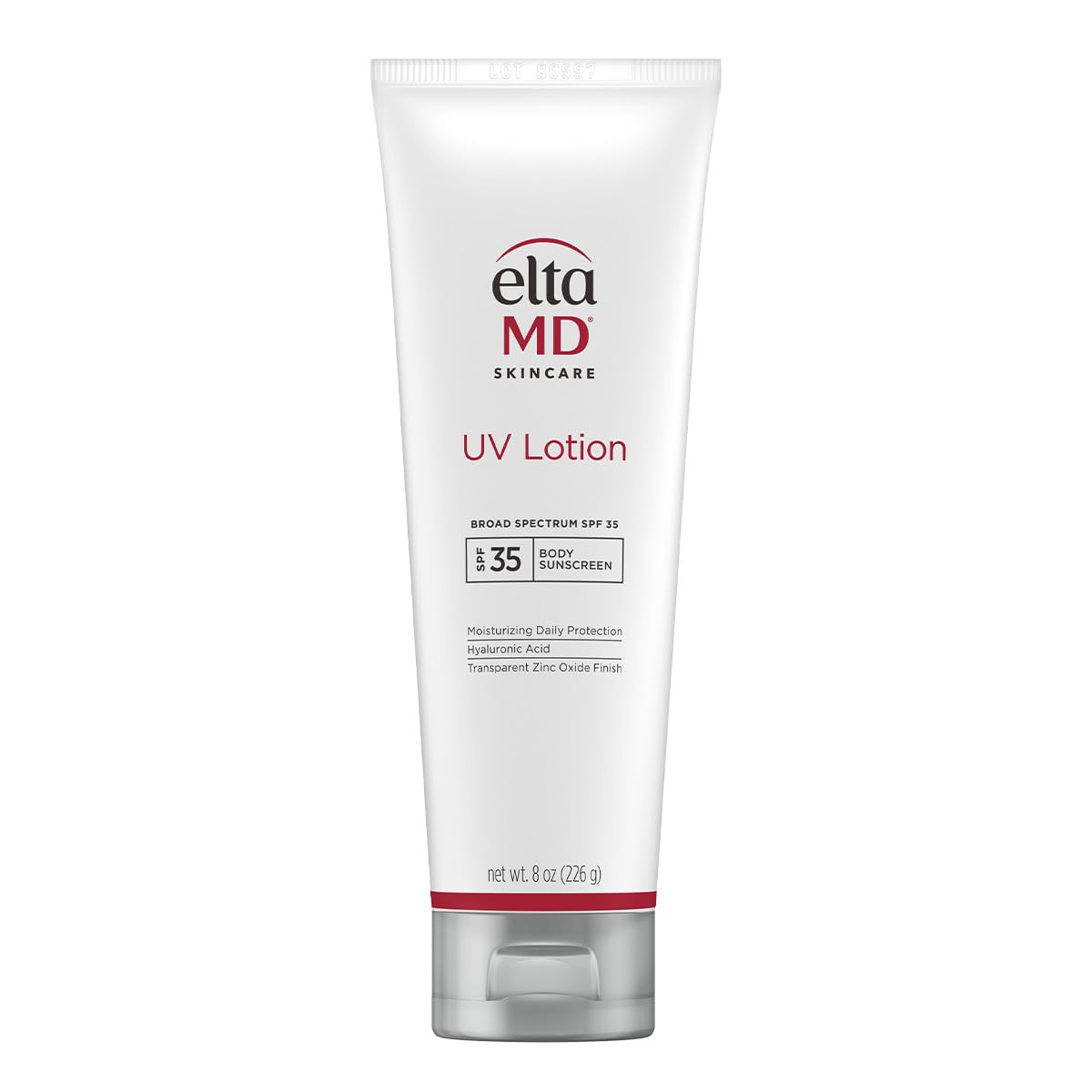 EltaMD UV Lotion Bottle Pump provides mineral SPF 30 hydration for daily use.