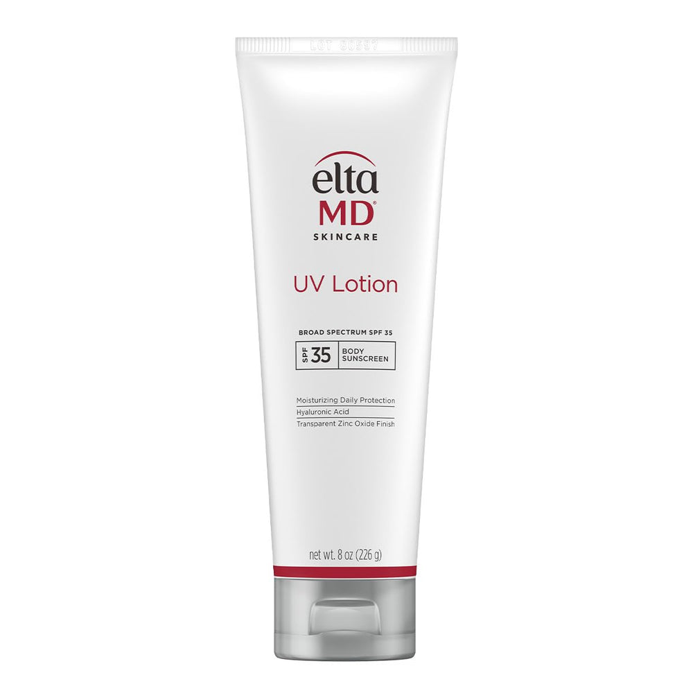 EltaMD UV Lotion Bottle Pump provides mineral SPF 30 hydration for daily use.