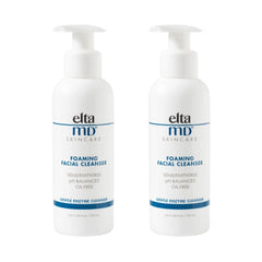 EltaMD Foaming Facial Cleanser bottle for daily cleansing, oil control, and makeup removal.