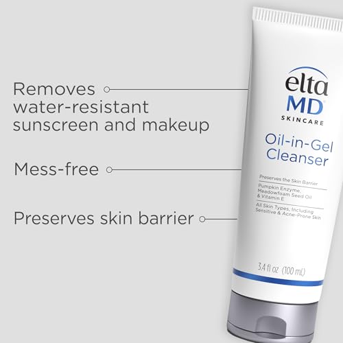 Transition from gel to oil texture for a soothing cleansing experience.