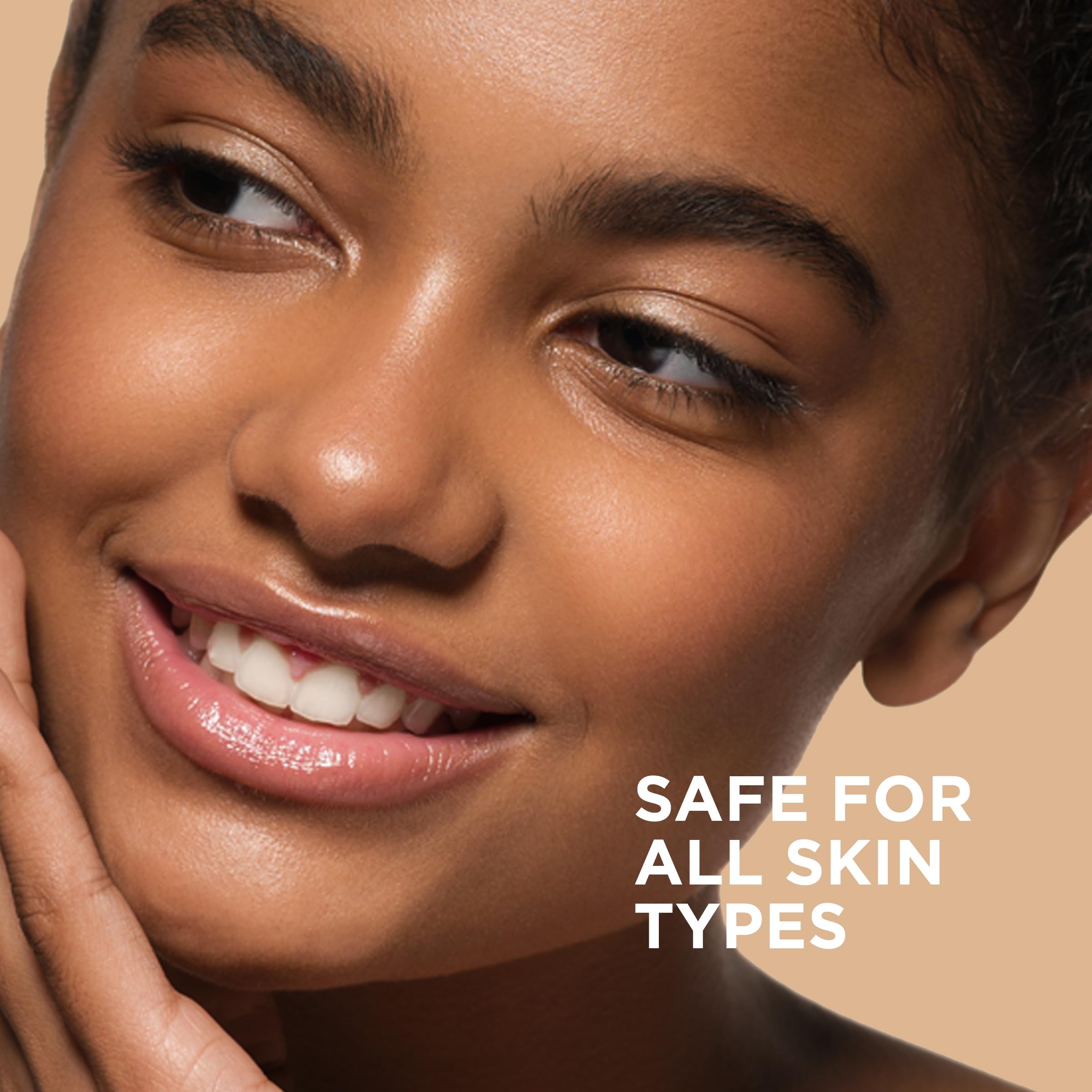 Close-up texture of EltaMD Renew Eye Gel showing lightweight, oil-free formula.