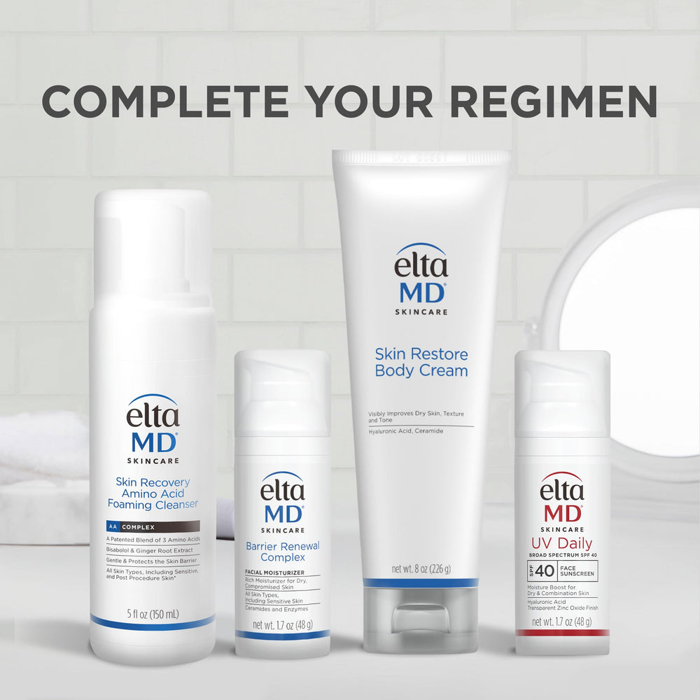 EltaMD unscented lotion ideal for sensitive skin and daily use.