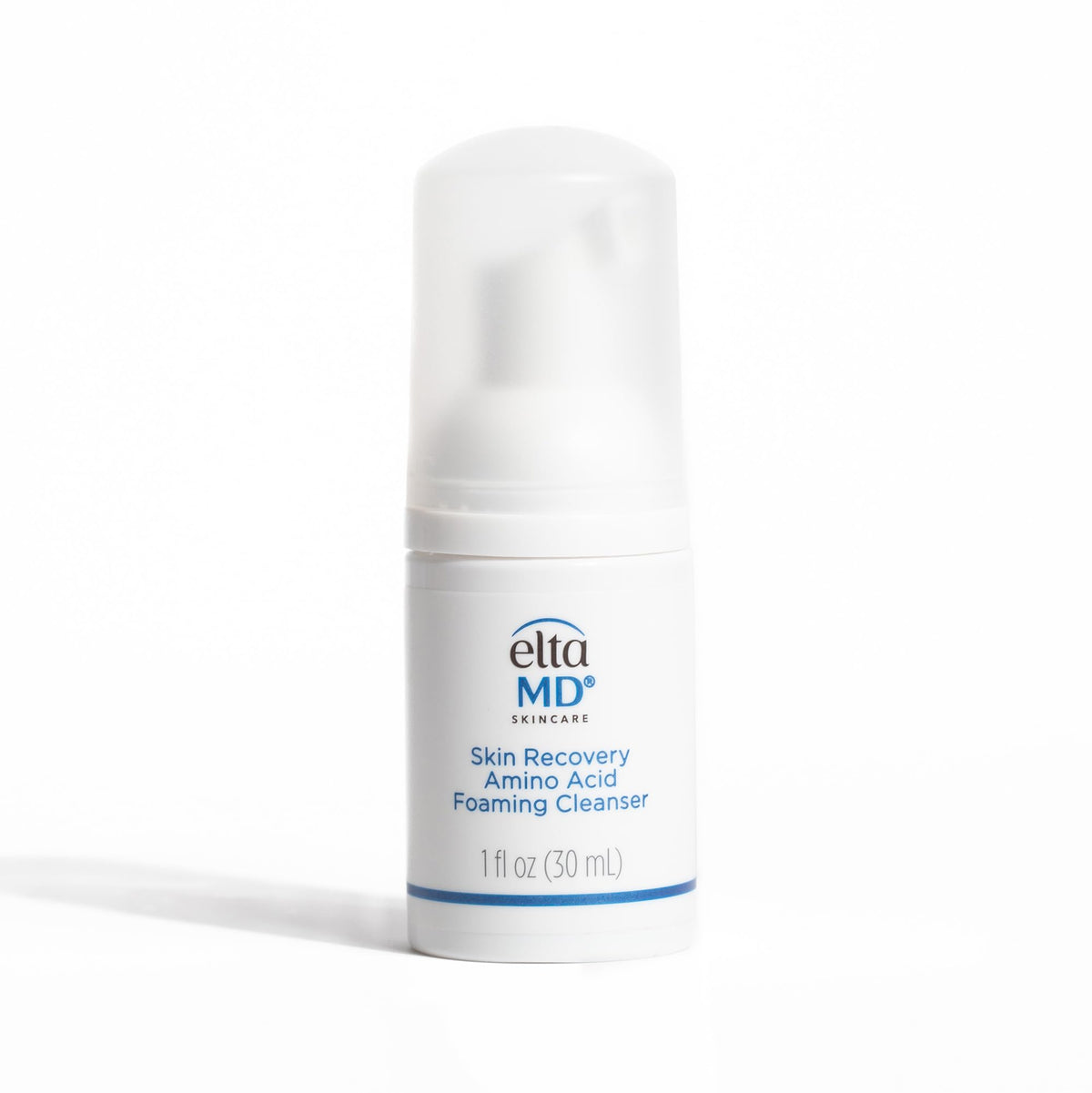 EltaMD Skin Recovery, botella de limpiador suave para piel sensible, facilita una limpieza respetuosa.