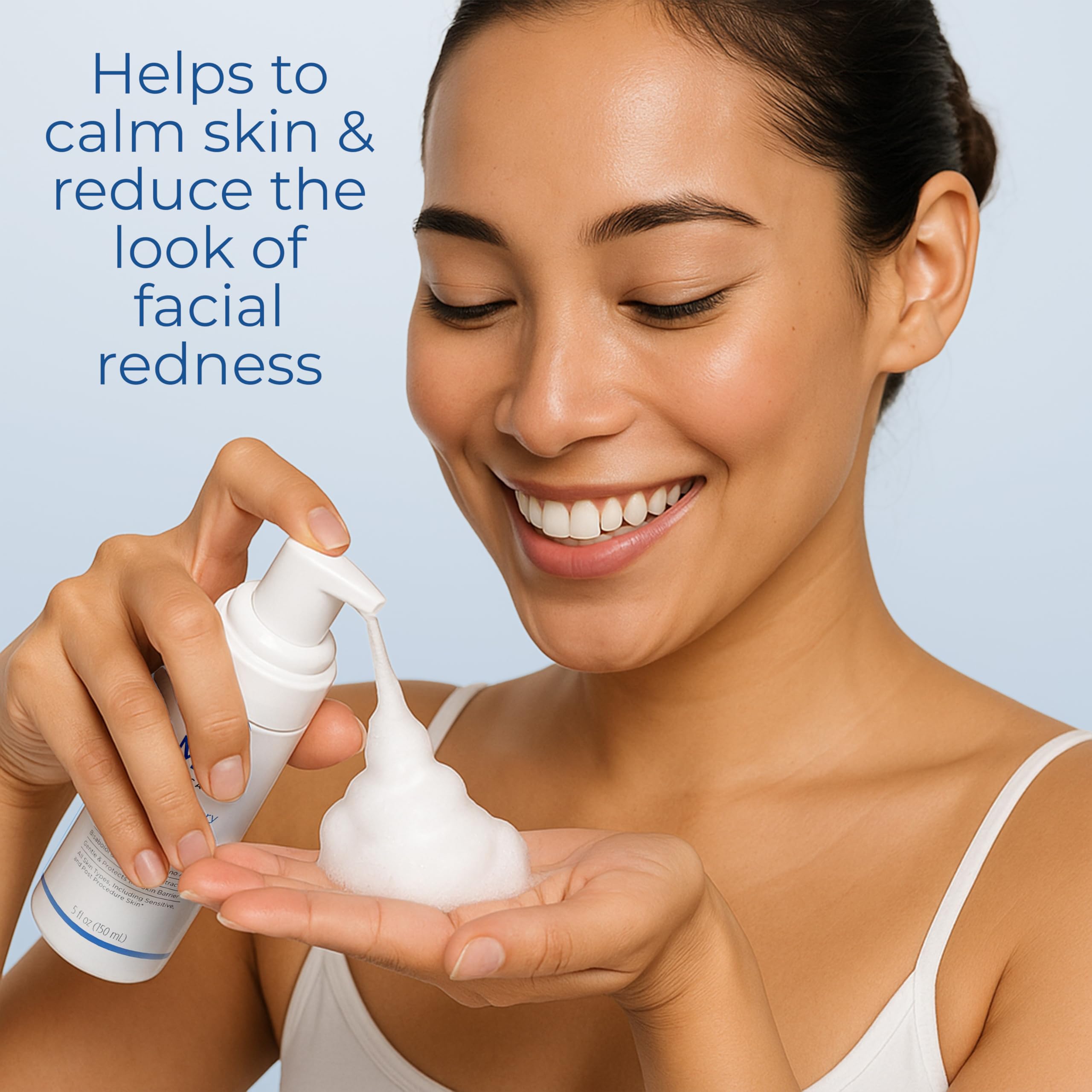 Fragrance-free EltaMD cleanser labeled for sensitive skin and daily use.