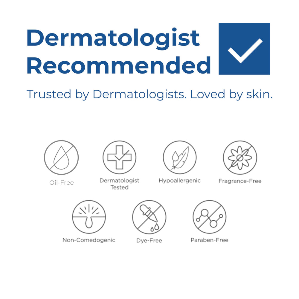 Post-procedure friendly cleanser applied gently on skin.