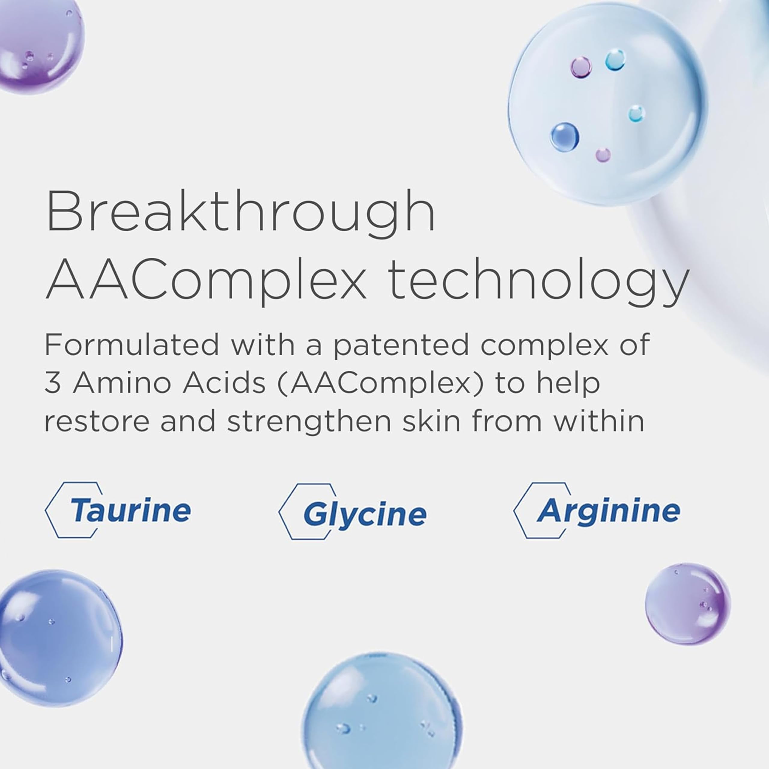 Dermatologist-tested EltaMD cleanser shown with barrier-support messaging.