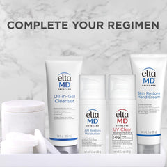 Eltamd Skin Restore Hand Cream ceramides detail highlights nourishing ingredients.