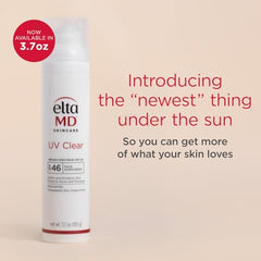 EltaMD UV Clear lightweight texture for breathable daily wear