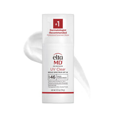 EltaMD UV Clear con SPF 46 protege la cara sin residuo blanco.