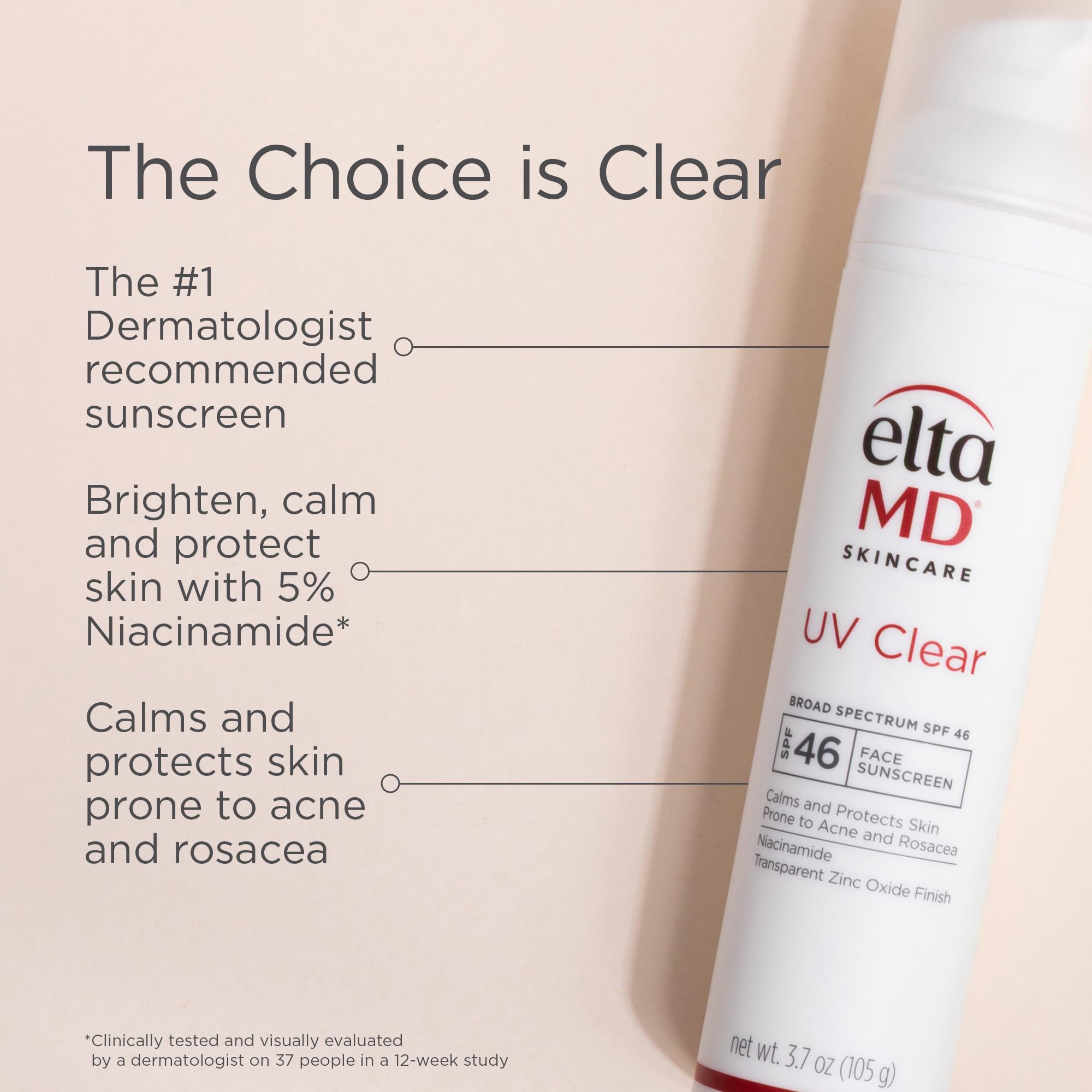EltaMD UV Clear travel size 1.7 oz bottle for on the go