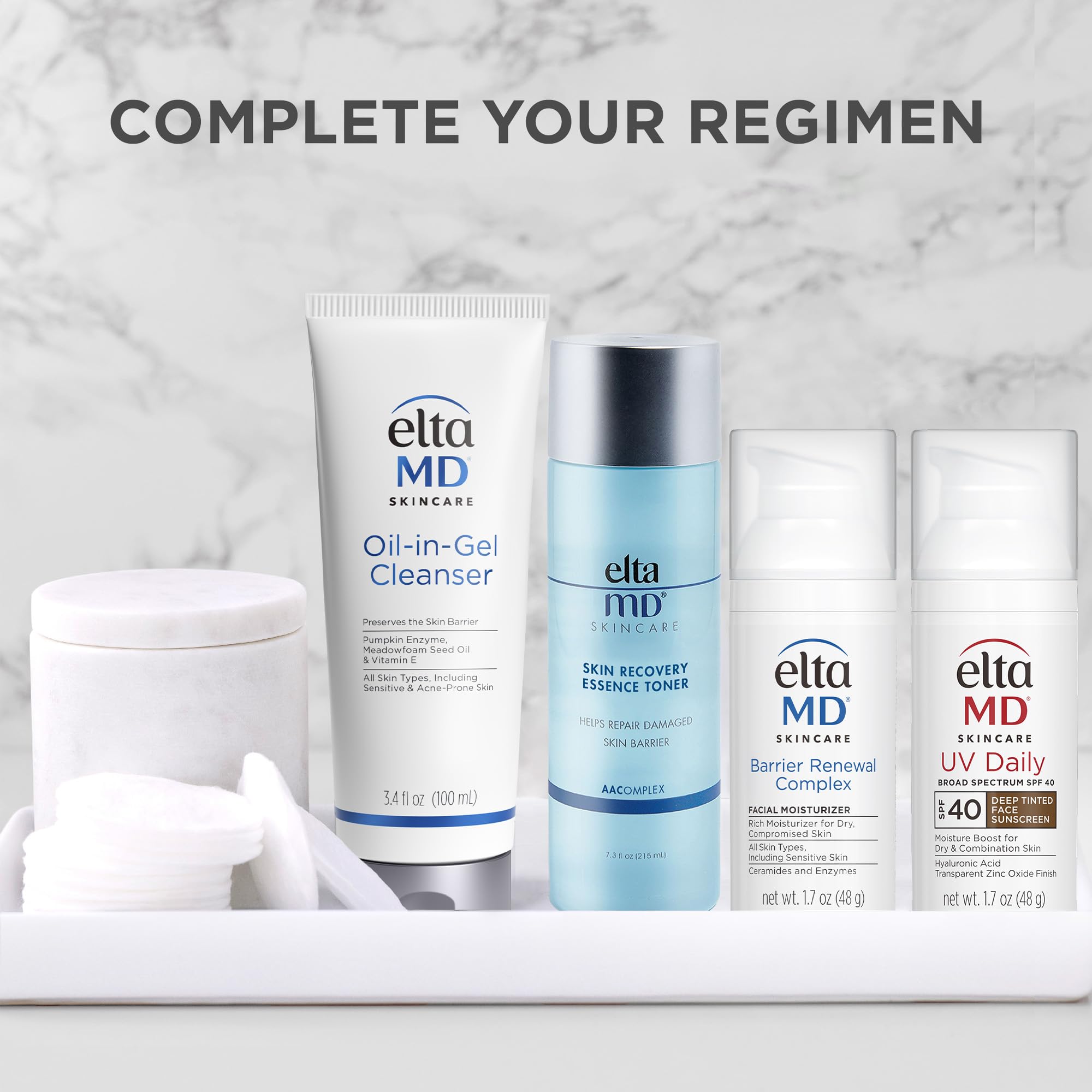 EltaMD UV Daily Deep Tint noncomedogenic formula for comfortable wear.