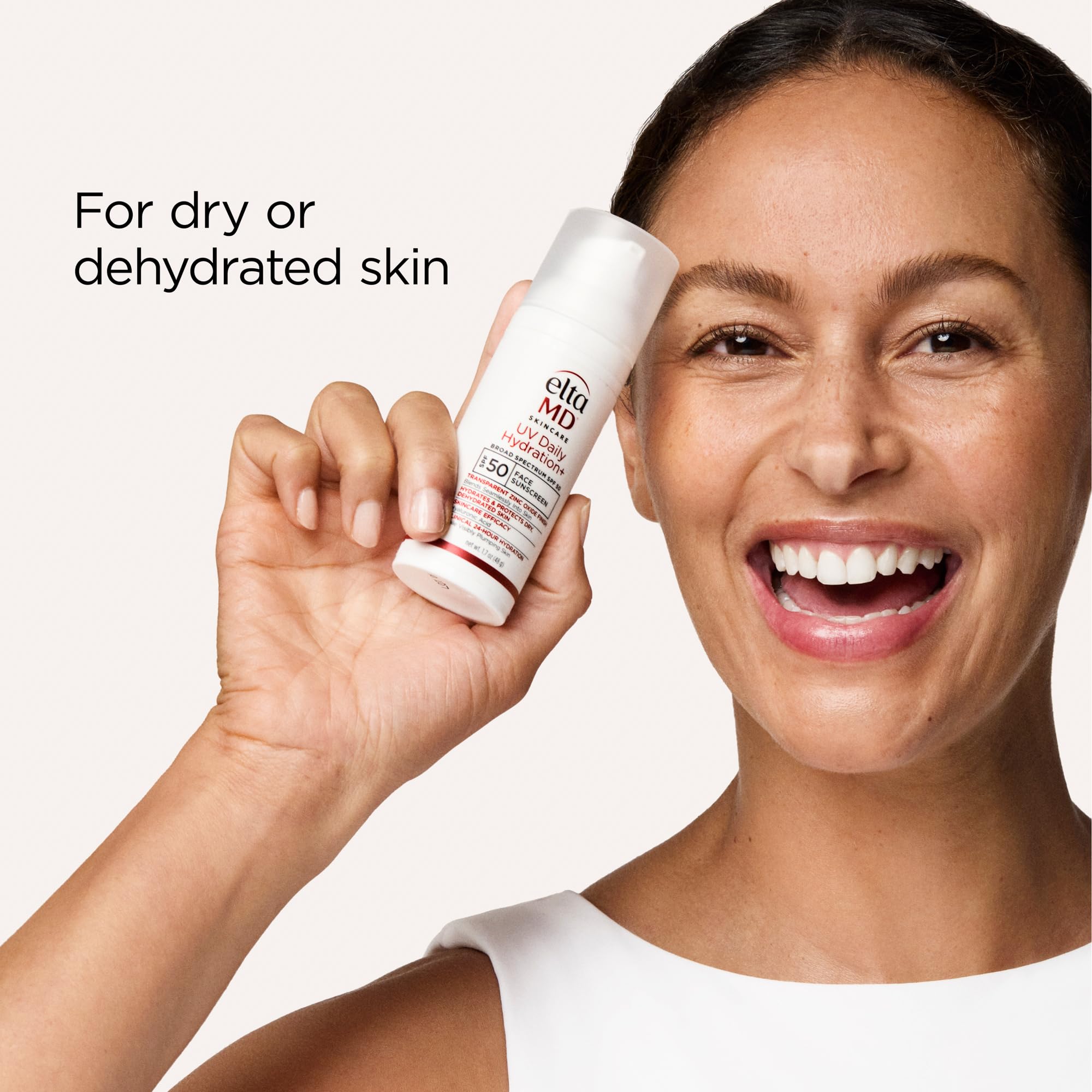 Daily commute scene with EltaMD UV Daily Hydration+ as part of routine