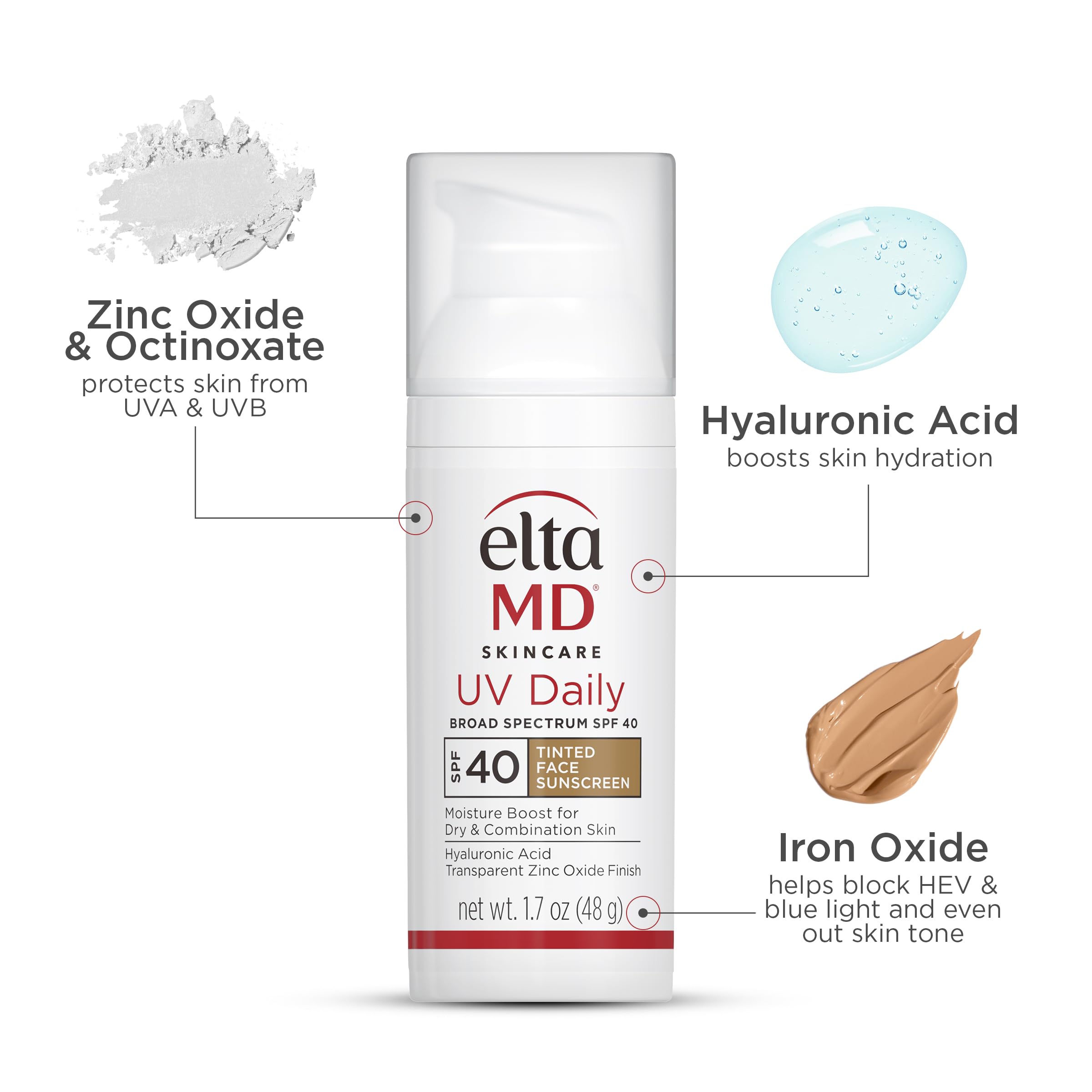 Under-makeup wearability is highlighted by a sheer tint that blends well.