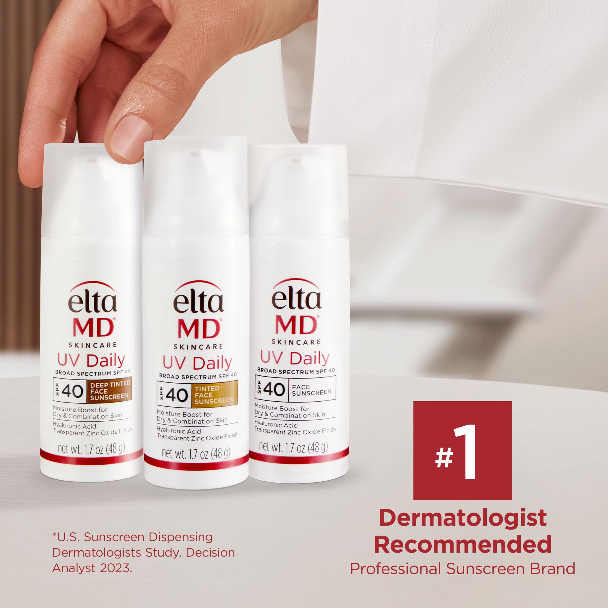 Zinc oxide-based formula provides broad-spectrum protection in a mineral sunscreen.