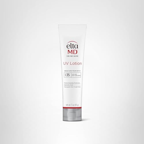 Hydrating EltaMD UV Lotion illustrating skin softness and protection.