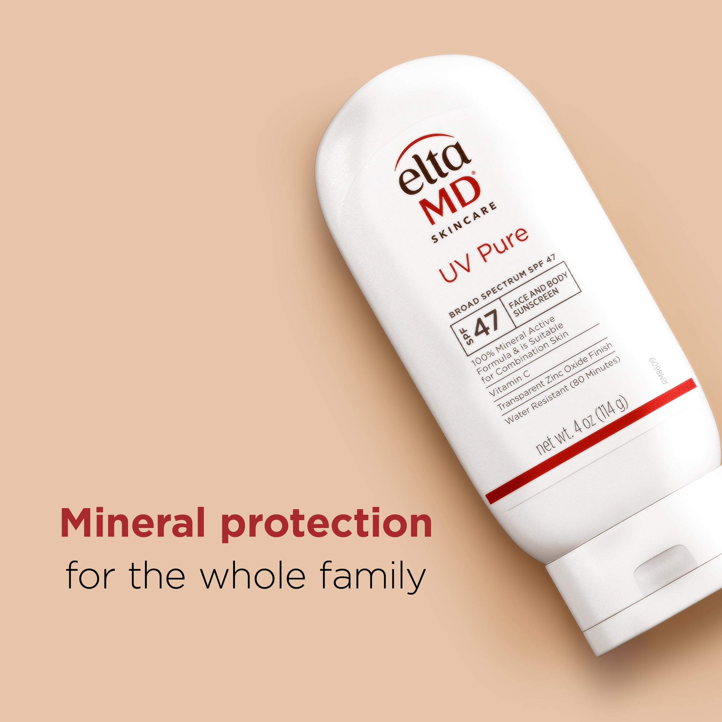 EltaMD UV Pure on dry skin for quick absorption and finish.