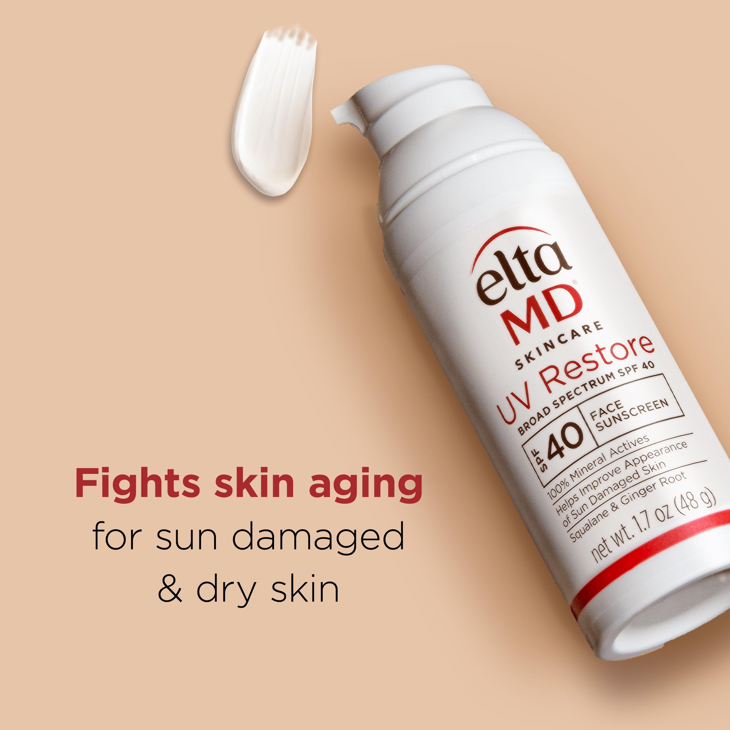 EltaMD UV Restore saccharide isomerate presence suggests improved skin texture