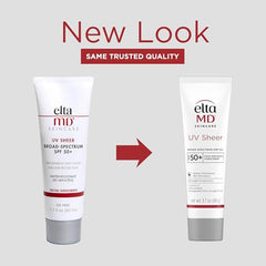 EltaMD UV Sheer body sunscreen in a pump bottle for all‑day protection.