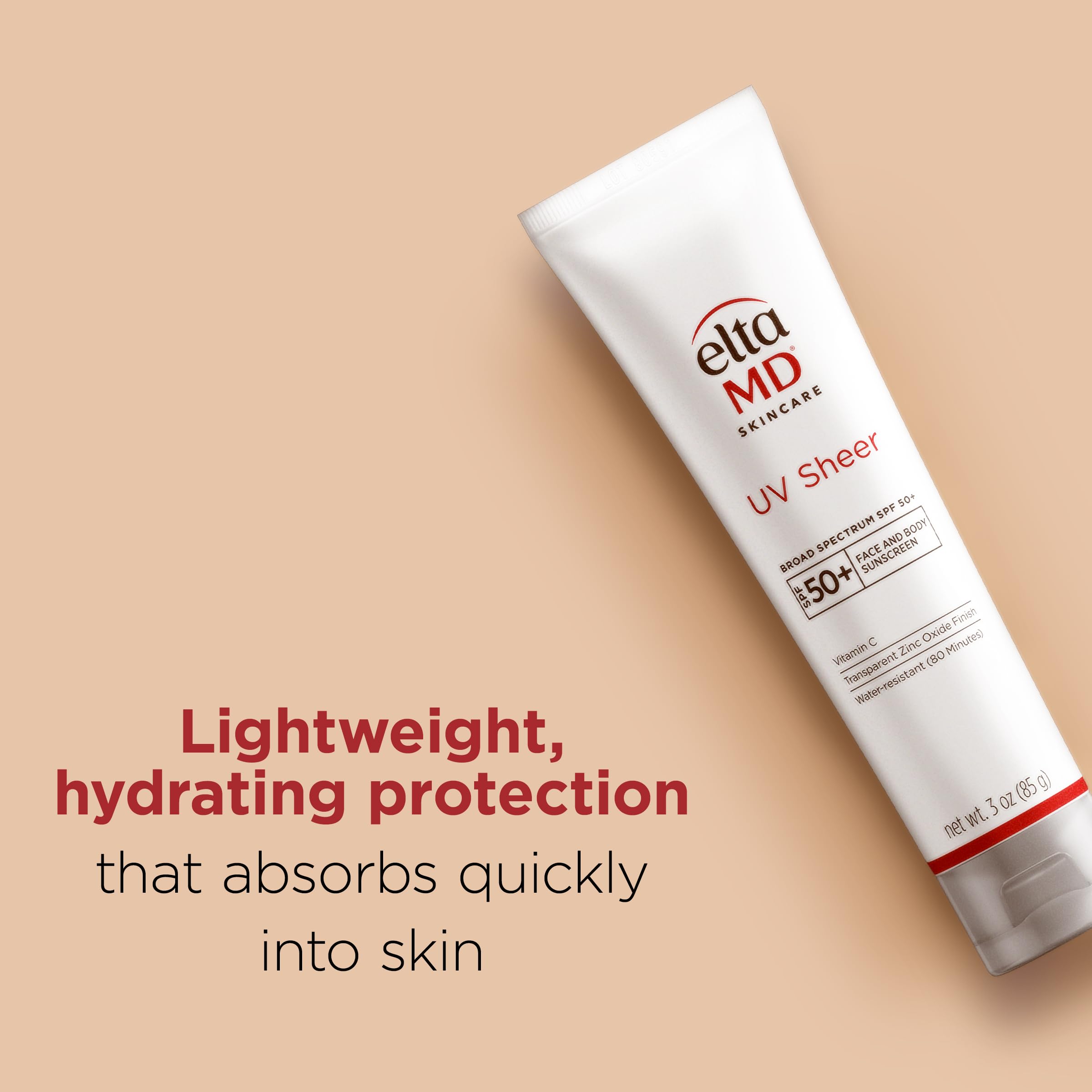 EltaMD UV Sheer supports skin with squalane and vitamin C