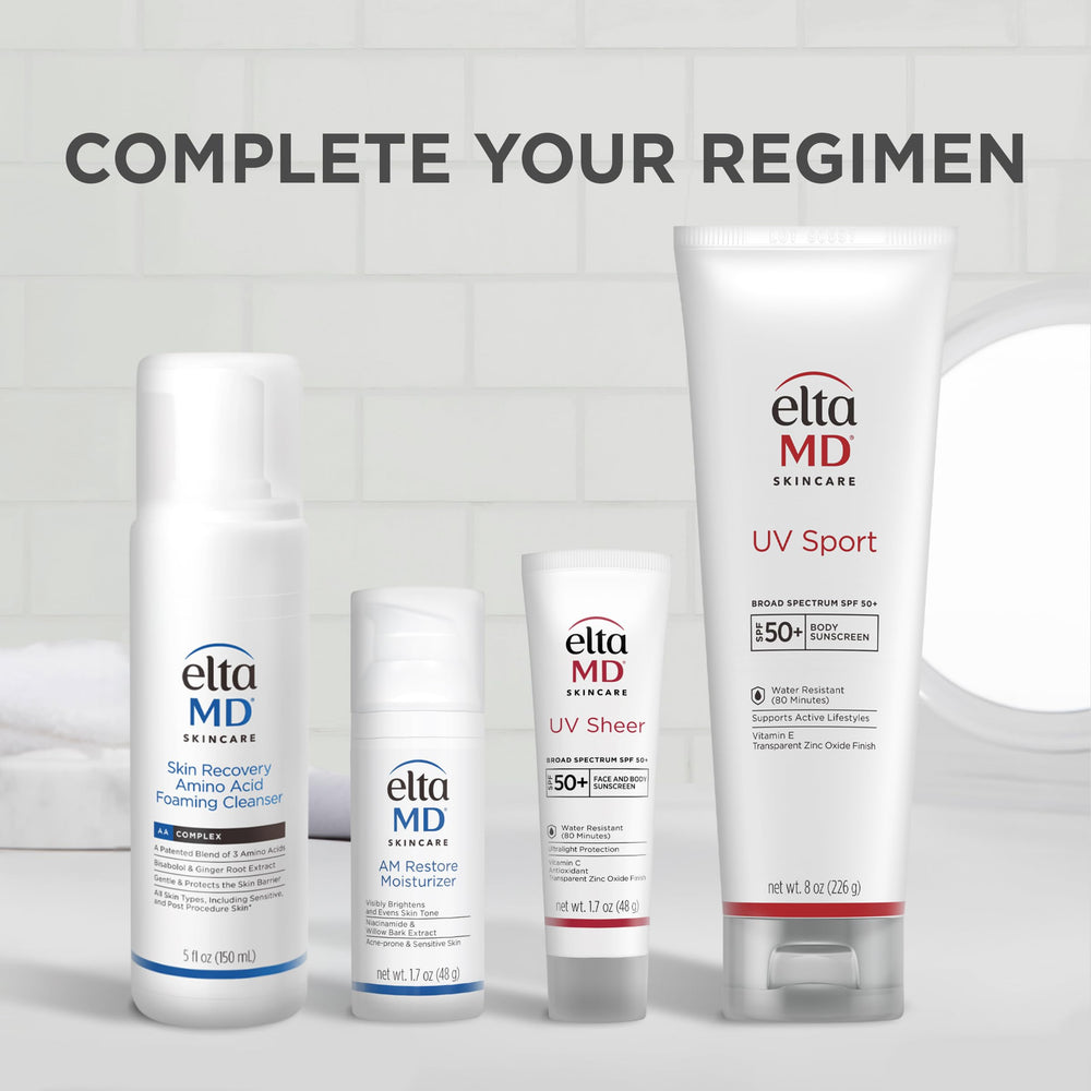 Travel-size tube of EltaMD UV Sheer for on‑the‑go protection.