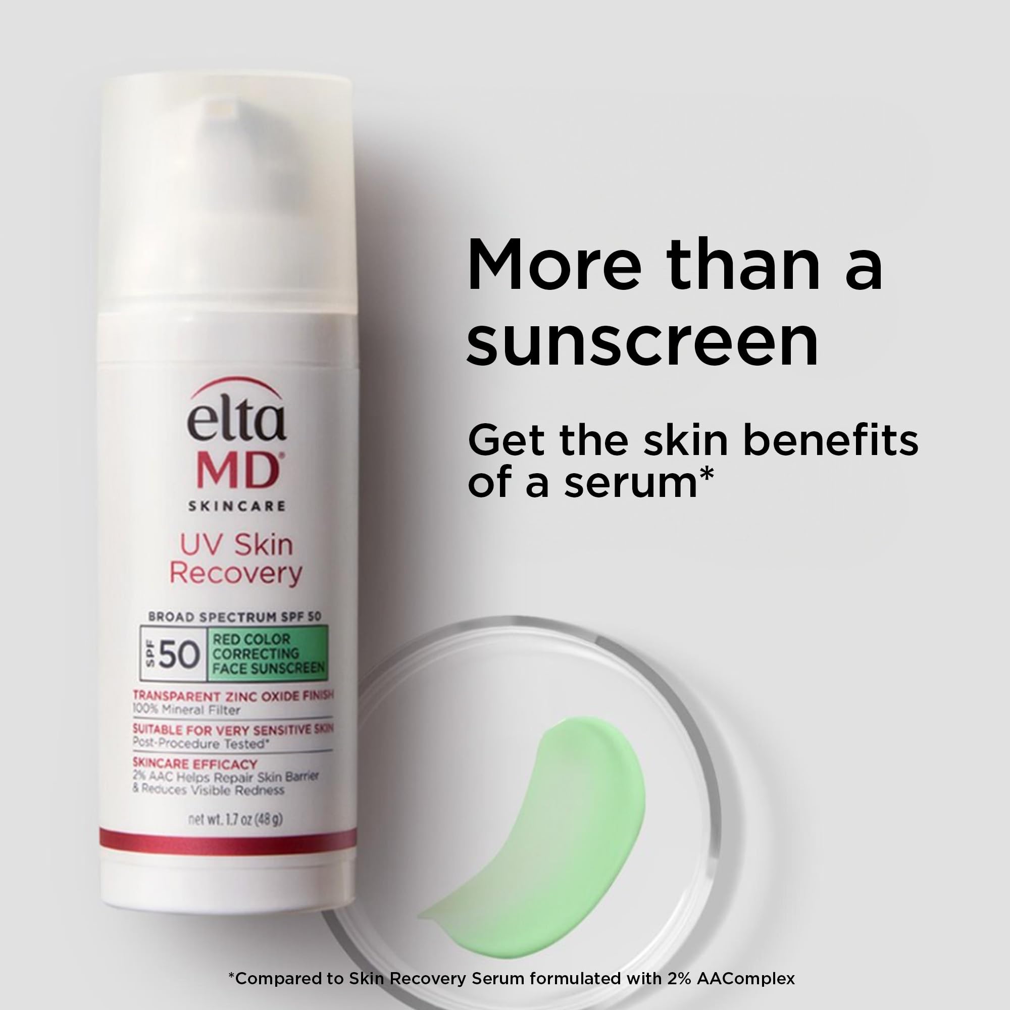 Dermatologist-trusted EltaMD sunscreen for sensitive skin care.
