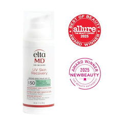 Close-up of application showing smooth blend and fast absorption.