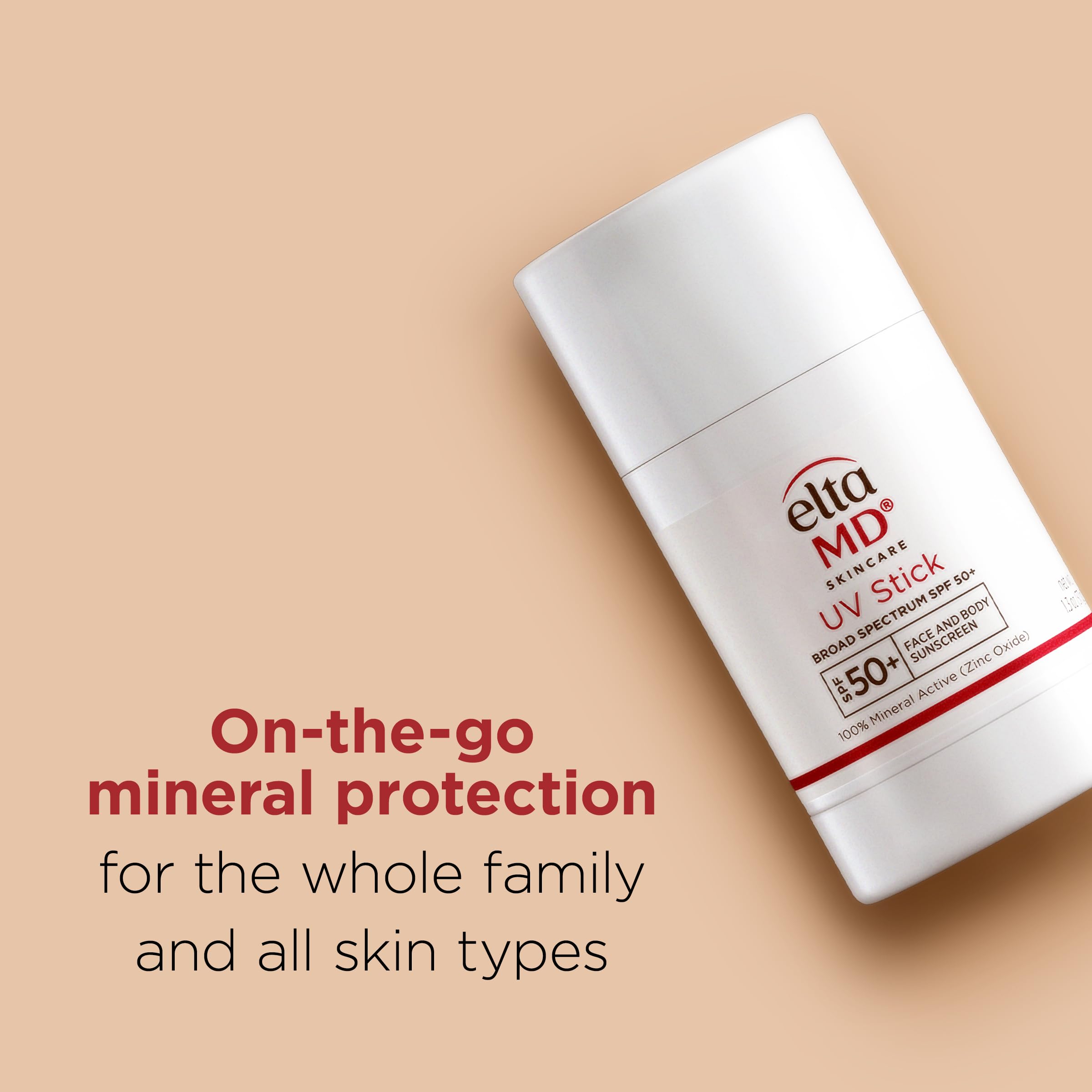 EltaMD UV Stick demonstrates 80-minute water resistance during outdoor activity.