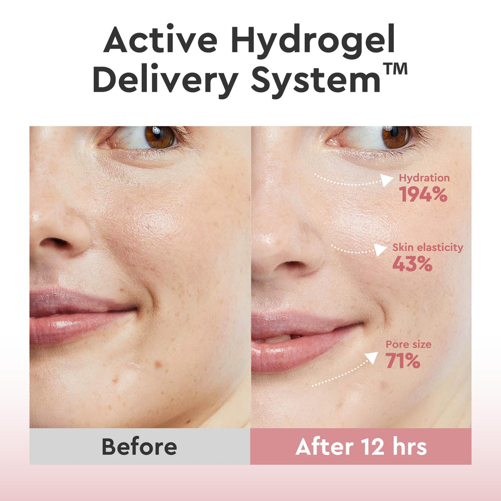 Elvira Bio-Collagen Real Deep Mask hidrogel se funde y reparte la esencia