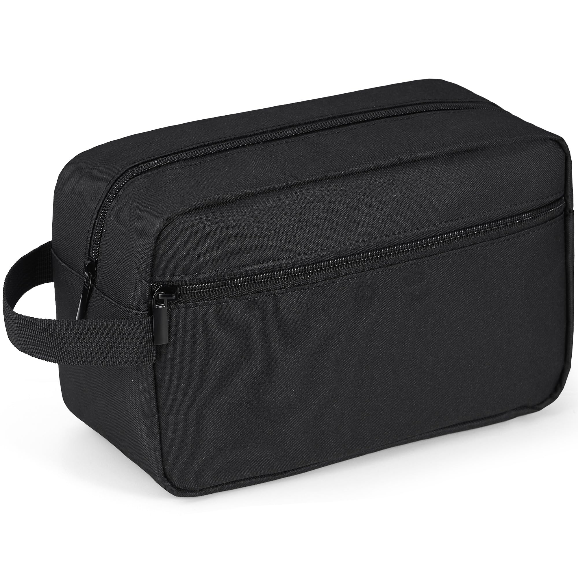 Elviros travel toiletry bag main compartment for organized cosmetics.
