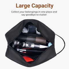 Elviros bag side pocket keeps small items neatly accessible during trips.