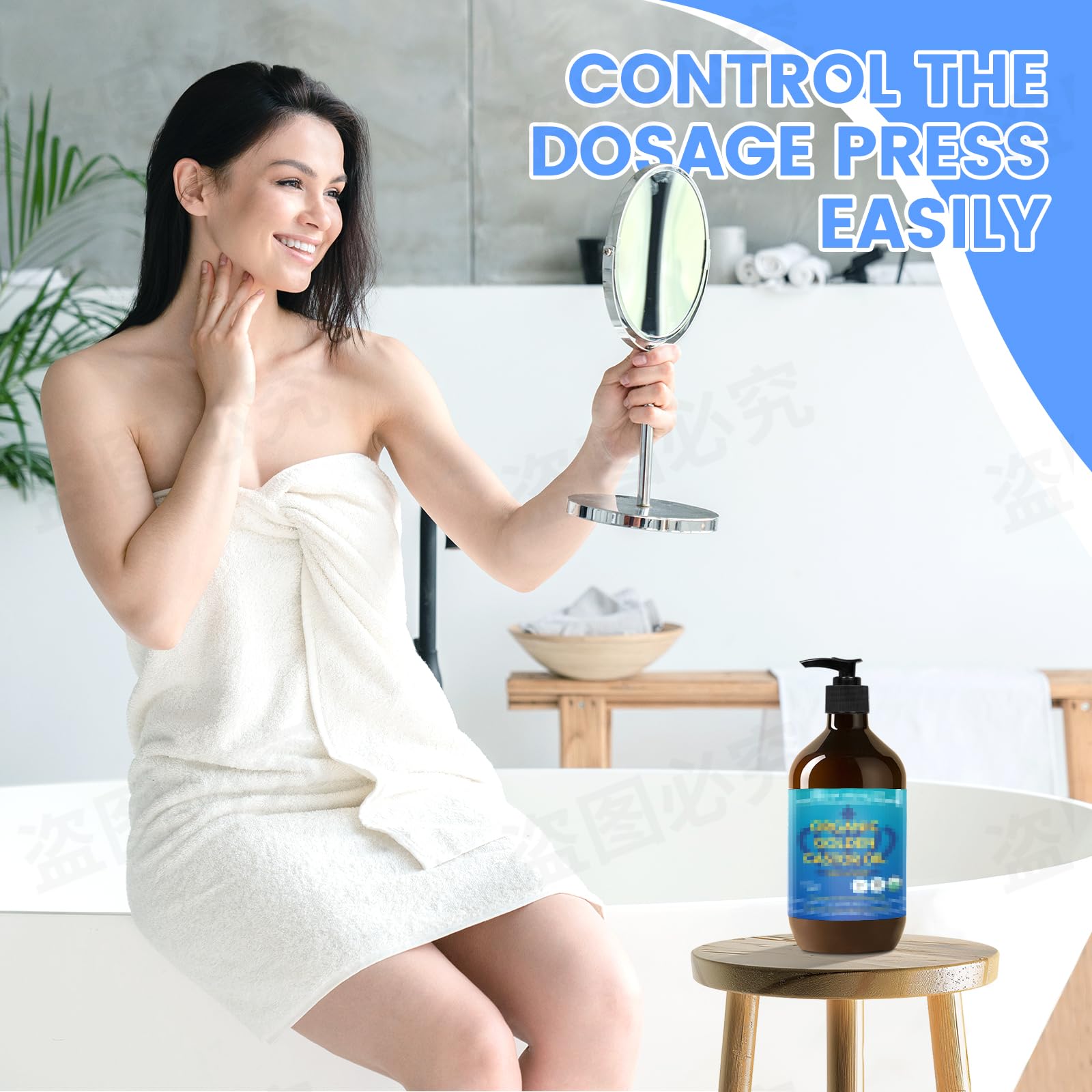 Elvxhke 16oz bottle compatibility pump delivers controlled pour