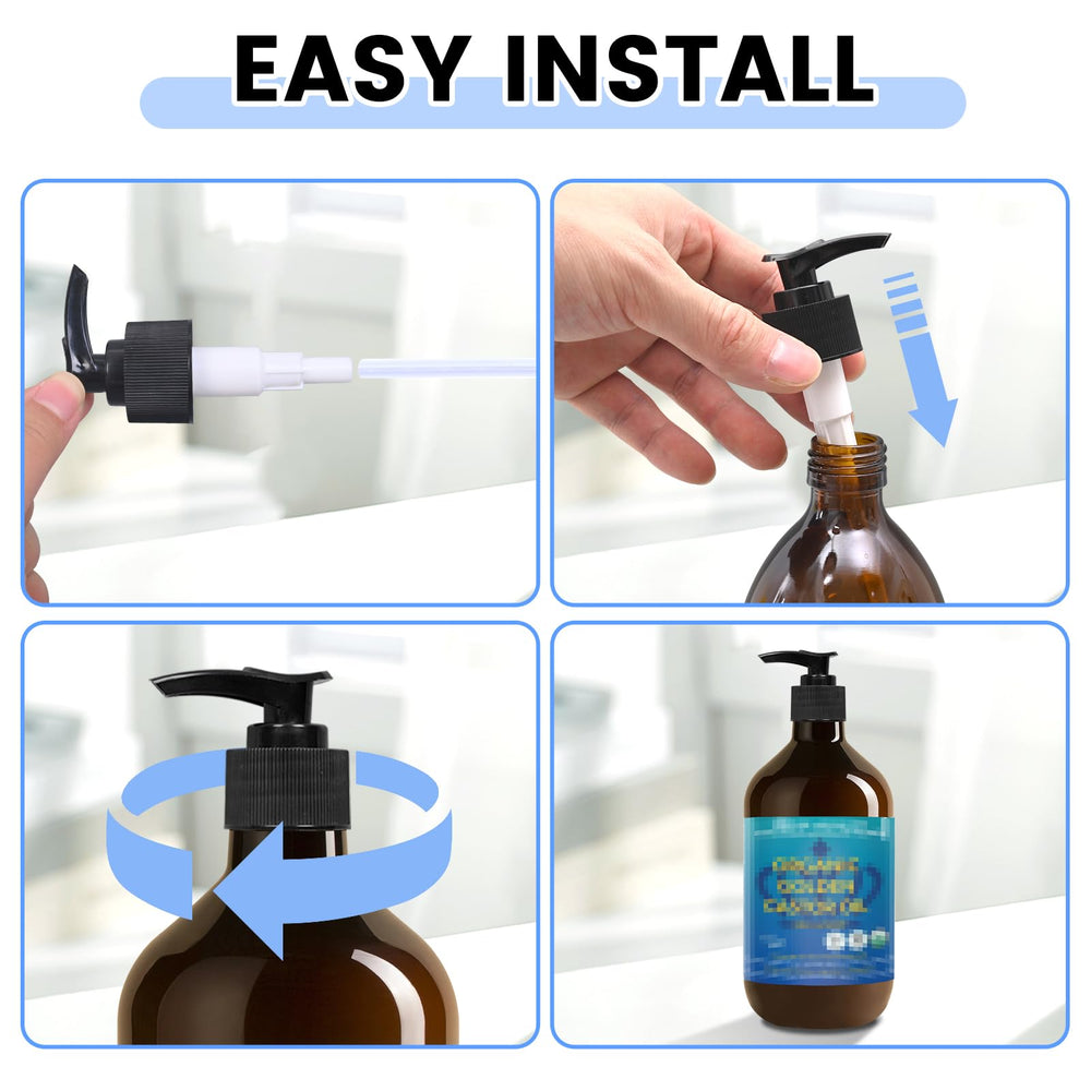 Elvxhke easy-push design pump for smooth dispensing
