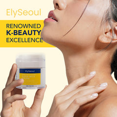 Aplicación diaria de ElySeoul en cuello y escote, busca firmeza.