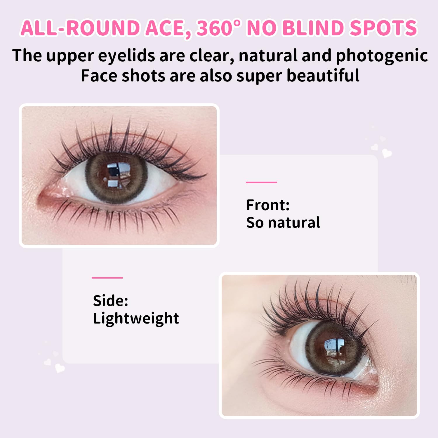 ELYZZA Idol lash closeup emphasizes soft premium fibers and curl retention.