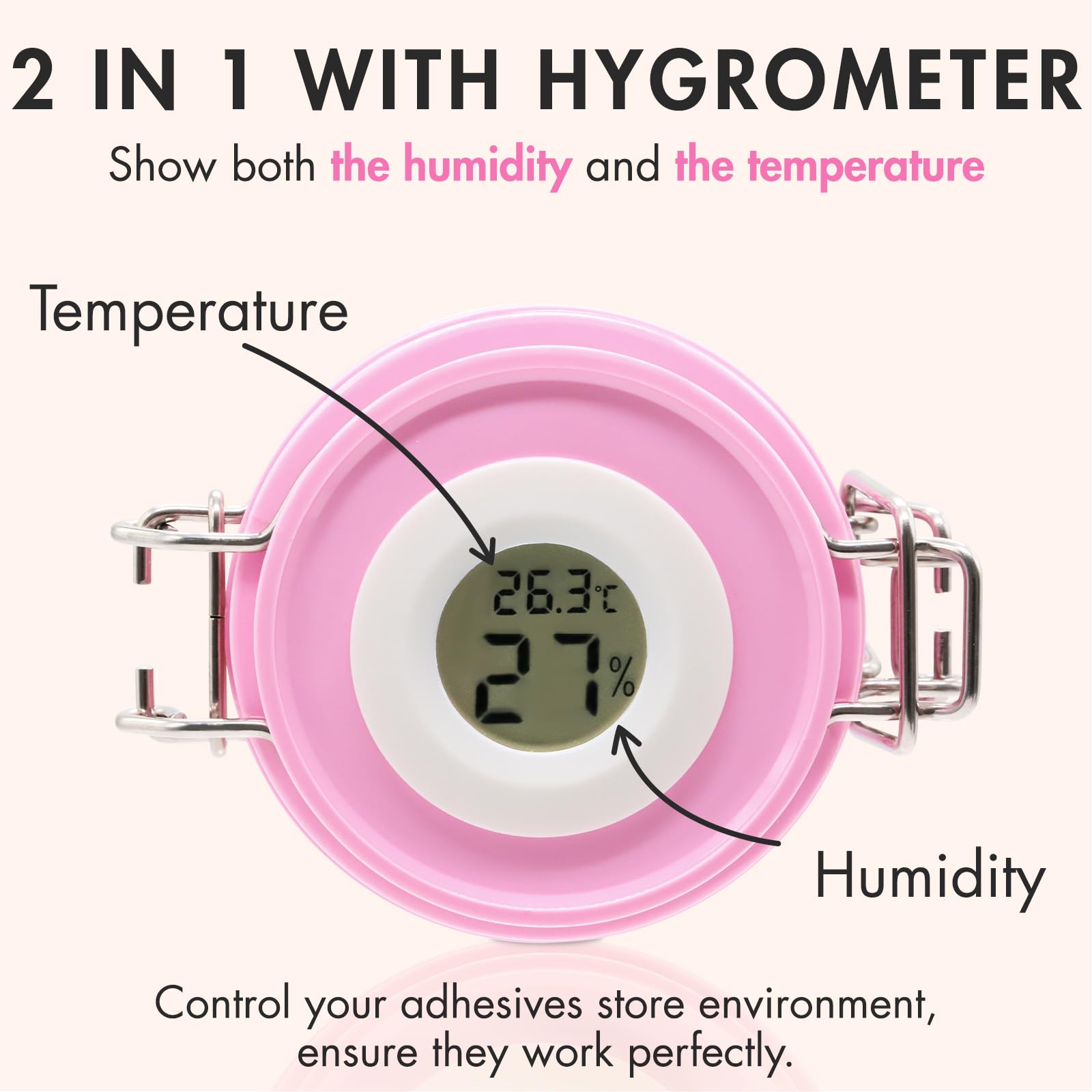 Embagol airtight glue container keeps out dust and moisture, helping maintain adhesive quality.