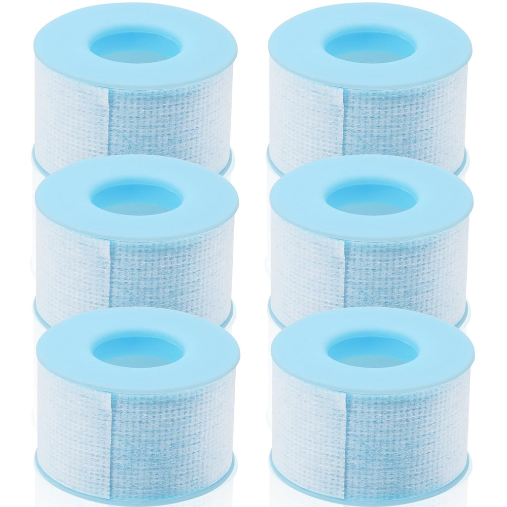 Embagol lash tape blue breathable microporous surface supports comfortable lashes.