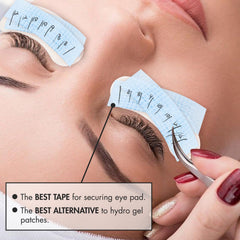 Embagol silicone gel lash tape, latex-free and hypoallergenic for sensitive clients