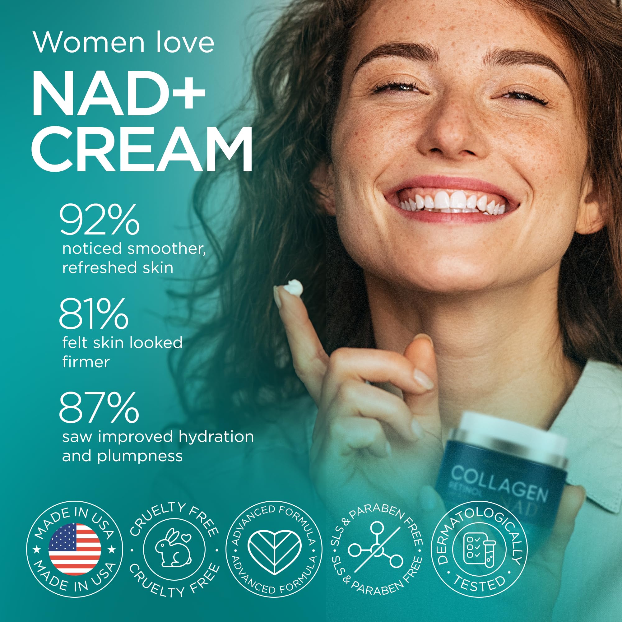 Ingredient focus on retinol and niacinamide for balanced, supportive skin appearance.