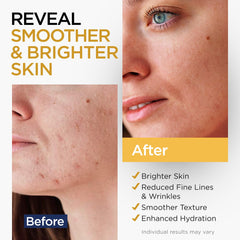 Ember Cloud Vitamin C Serum label showing ingredients and antioxidants.