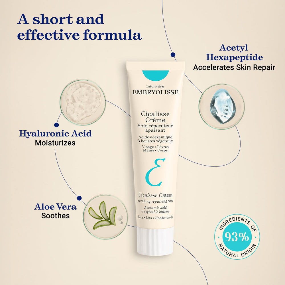 Ingredientes clave: ácido hialurónico y aloe para hidratación