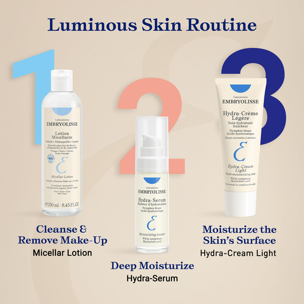 Embryolisse Hydra-Cream Light recyclable aluminum tube supports sustainability