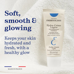 Embryolisse Hydra-Cream Light texture reveals weightless gel-cream for daily use
