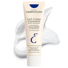 Embryolisse Lait-Crème Concentré bottle-pump for on-the-go hydration and prep.